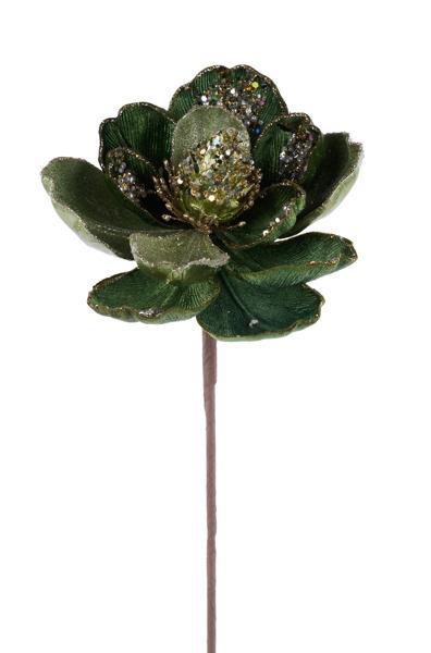 27.5" Magnolia Stem, Olive Green