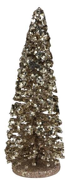 Champagne Wire/Glitter Tree, Various Sizes