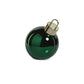 9.75" Metallic Glass Oversized Ball Ornament LED, Green