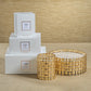 Braided Lumina Scented Candle, Four Wick