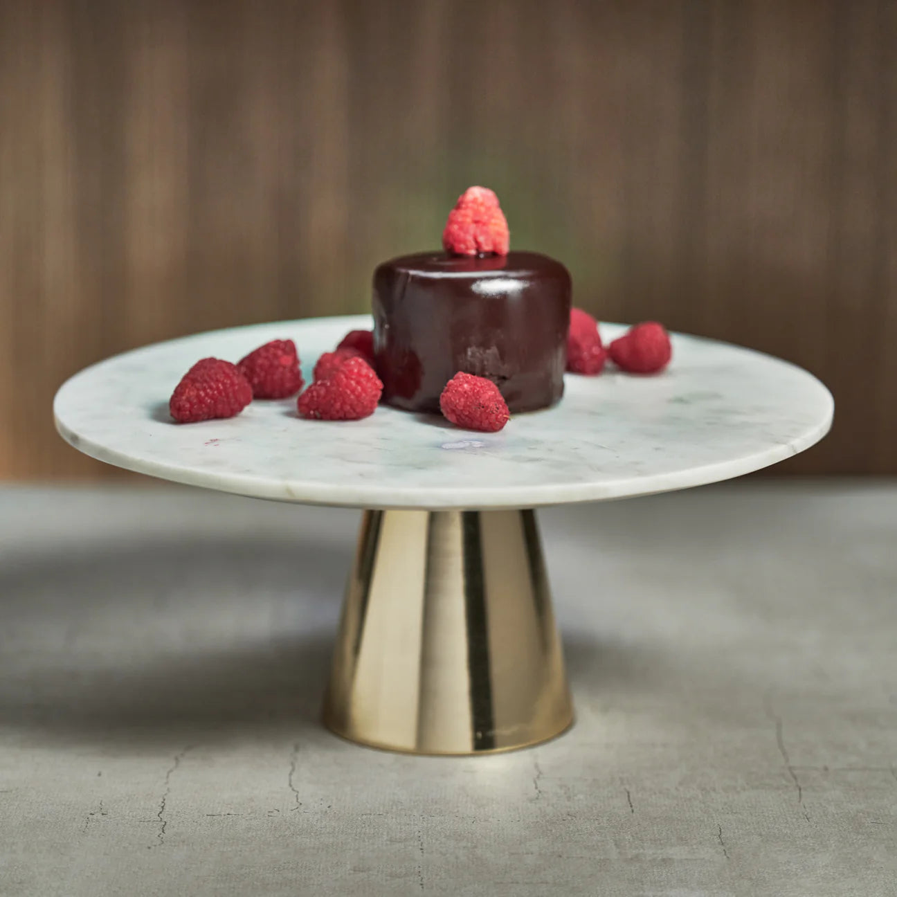 Marble & Gold Cakestand