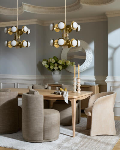 Rico Rolling Dining Chair