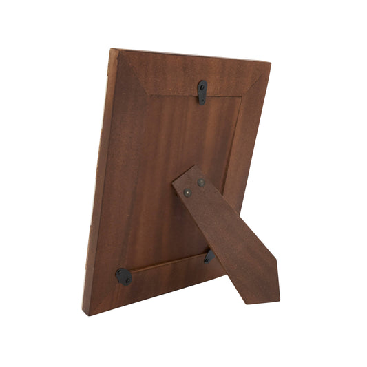 4"x6" Wood Segment Photo Frame