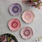 Wildflowers 3-D Floral Dessert Plate (Various Styles)