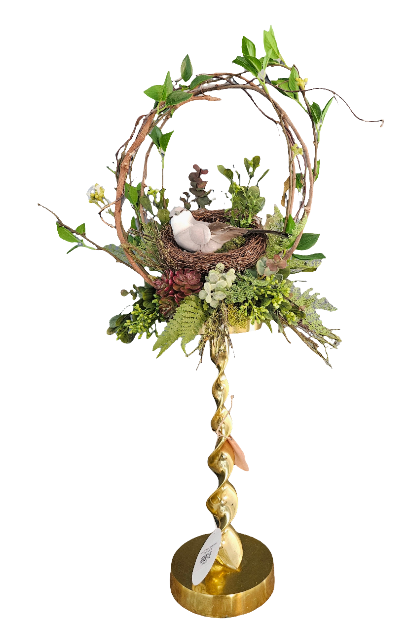 Topiary Candle Topper