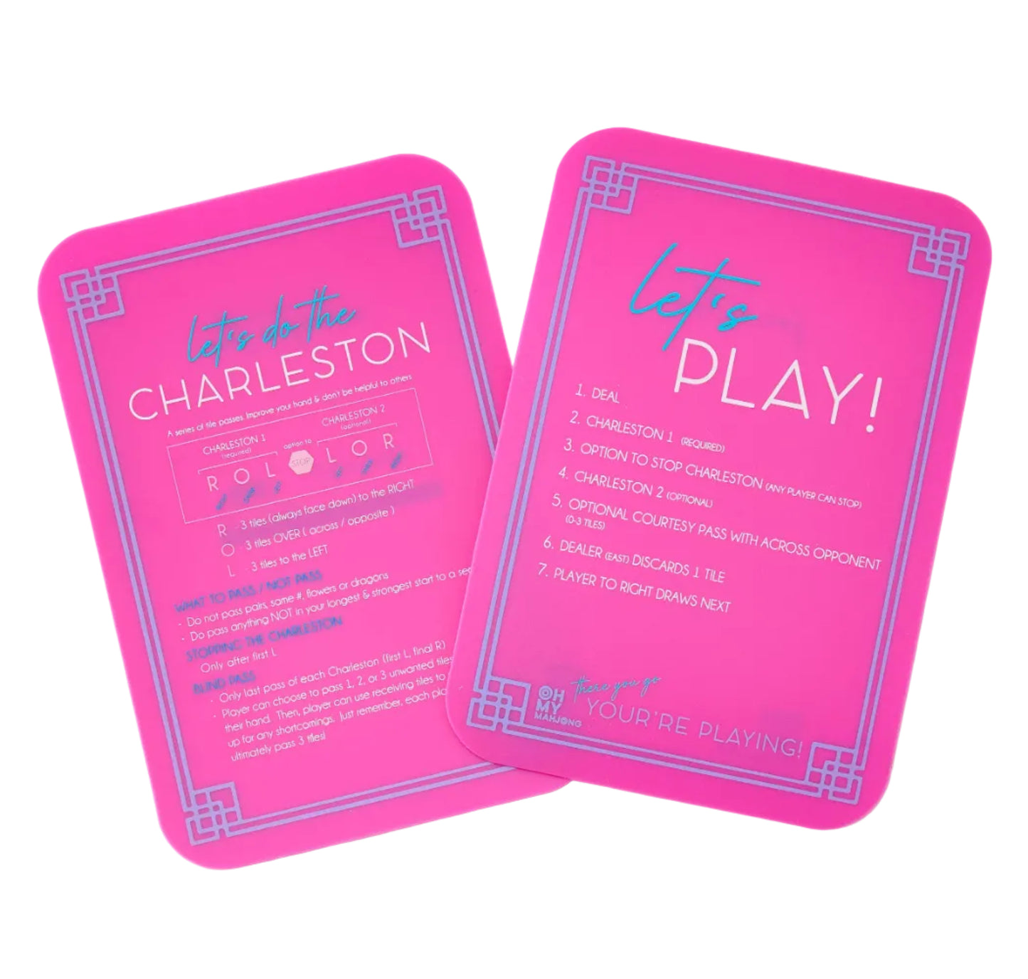 Pink Mahjong Shufflers