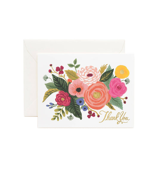 Juliet Rose Thank You card