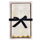 Snowflake Guest Napkins + Ceramic Tray