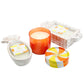 Orange Vanilla Candle w/Decorative Lid Candle