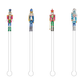 Nutcrackers Stir Sticks