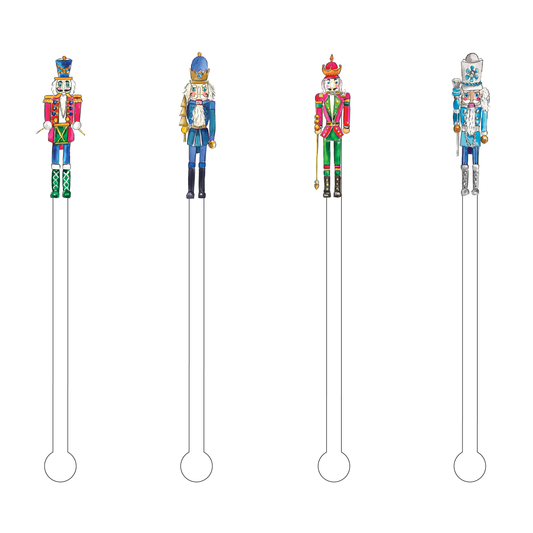 Nutcrackers Stir Sticks