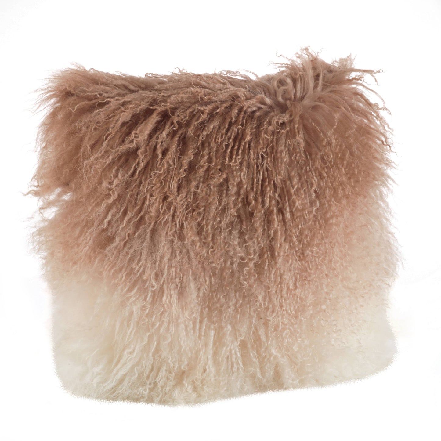 Ombre Lamb Fur Pillow