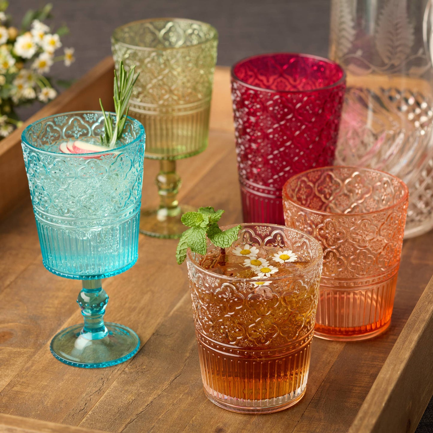 Victoria Clear Acrylic Glass