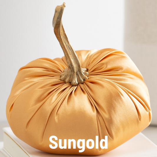 Satin Lush Pumpkin, Sungold