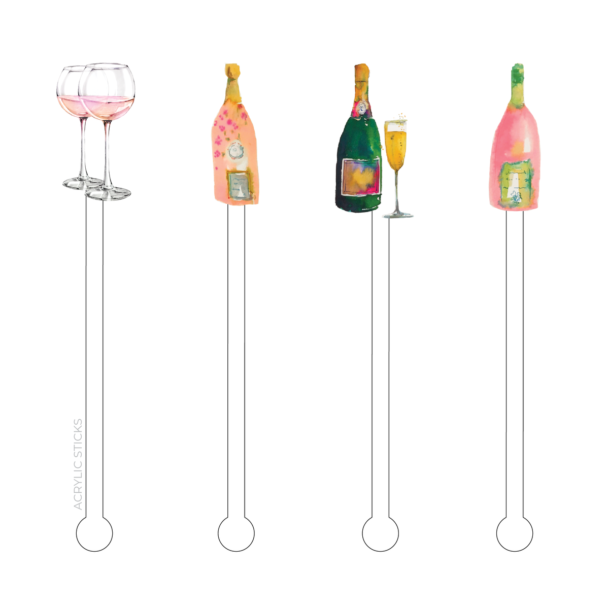 Quibble Sticks Bubbles Stir Sticks – The Mint Julep