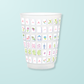 Mahjong Tiles Frosted Cups