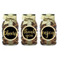 Chocolate Chip Cookie Quart Jars - Black & Gold Assortment