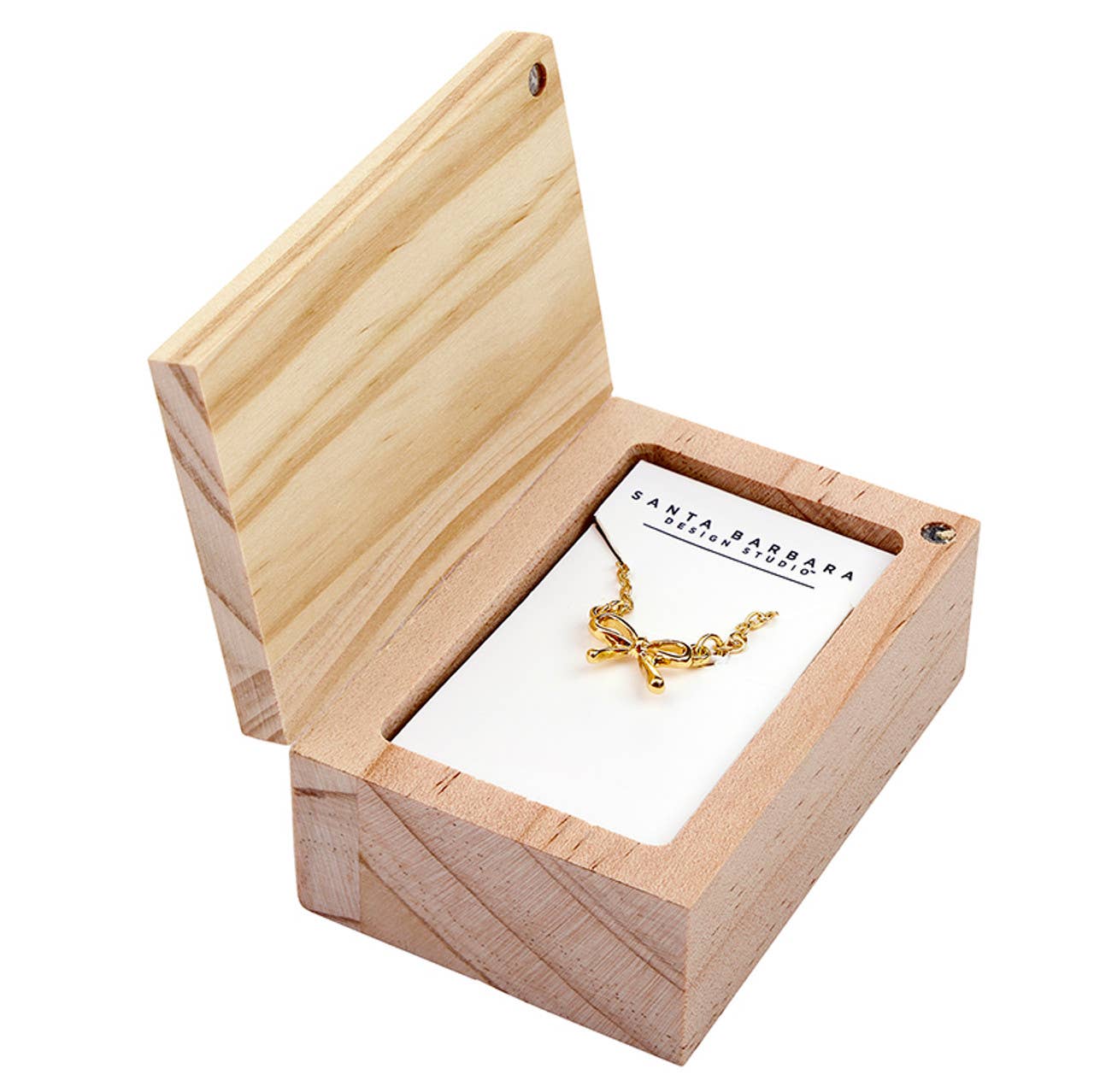 Treasure Box Bow Necklace, A little Thank You