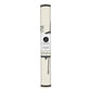 Merry Christmas Paper Table Runner, Off White and Black