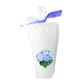 Blue Hydrangea Frosted Cups, Set of 6