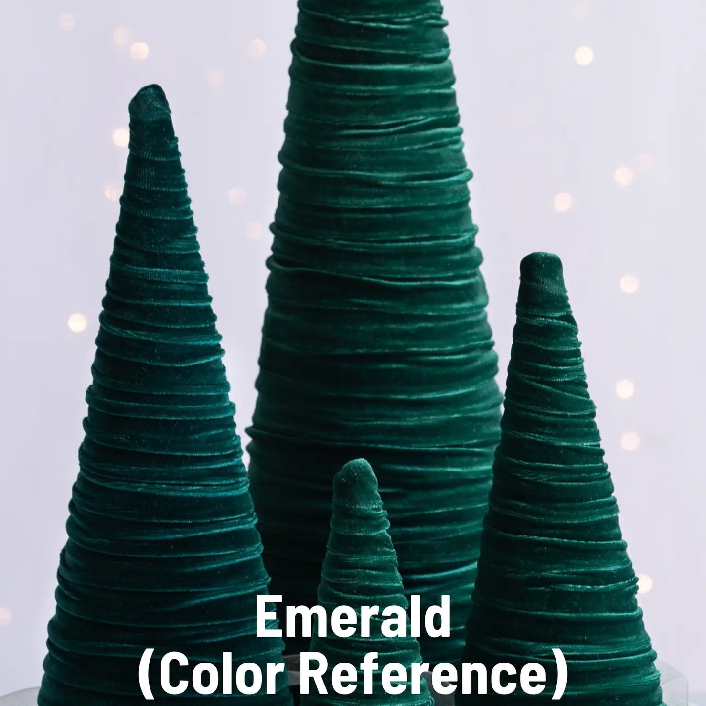 Handmade Small Velvet Tree (Various Colors)