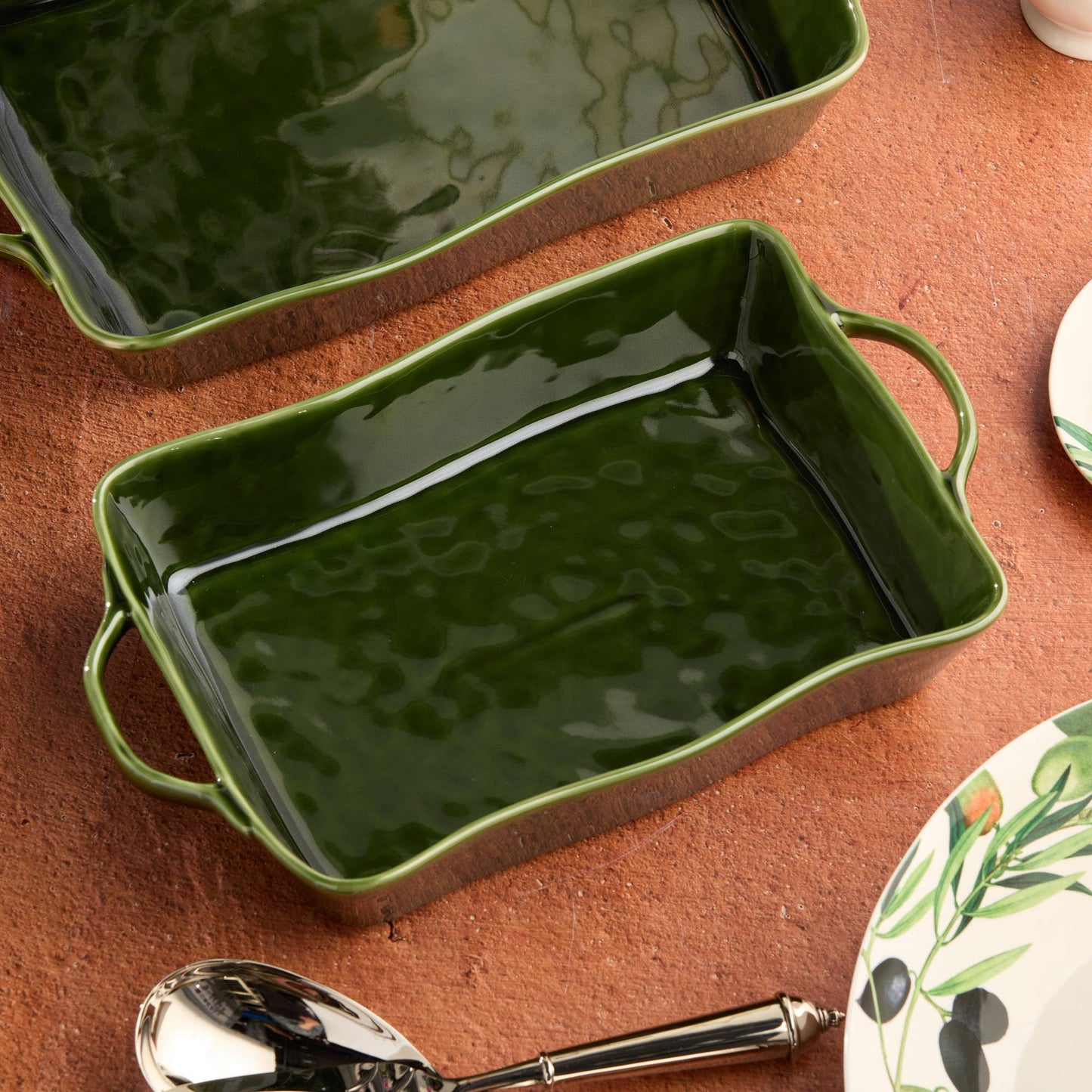 Harvest Fields Rectangular Baker (Medium)