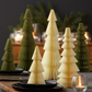 Honeycomb tree & ornaments, festive charm, nostalgic: Set 3 Dusty Mauve