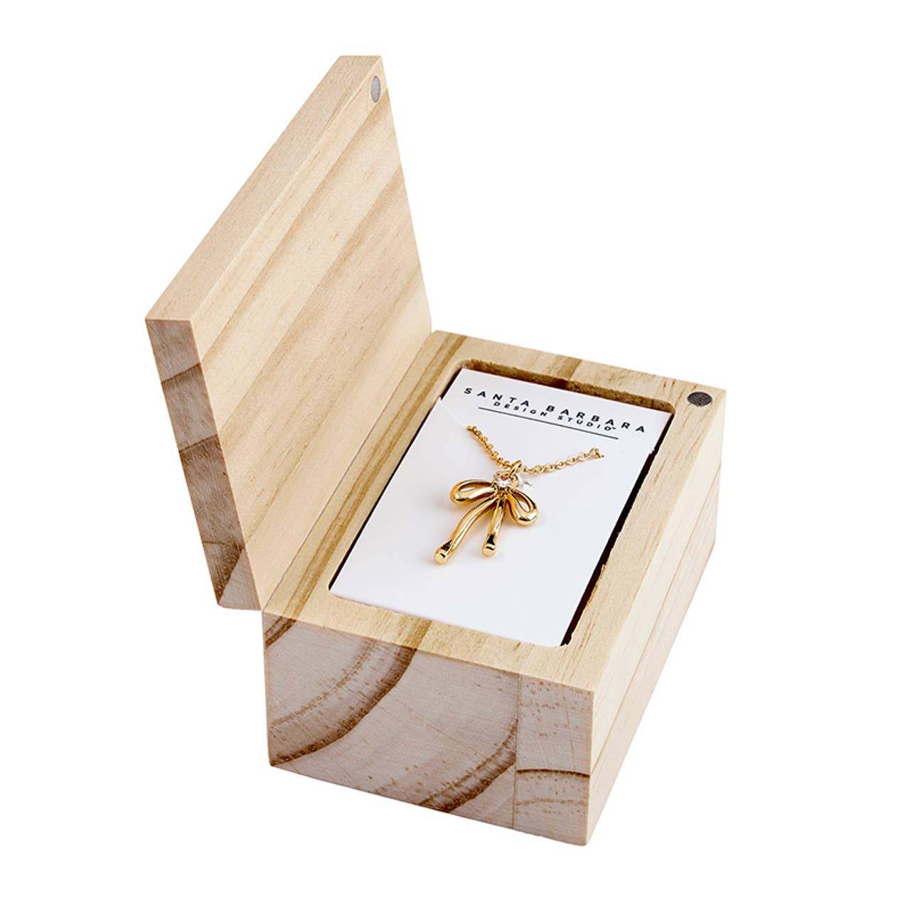 Treasure Box Bow Necklace, I Said a Little Prayer for You
