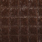 Stella Silk Velvet Double Box Stitch Quilt, King, Copper Brown, 3PC