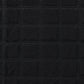 Stella Silk Velvet Double Box Stitch Quilt, Full/Queen, Black, 3PC