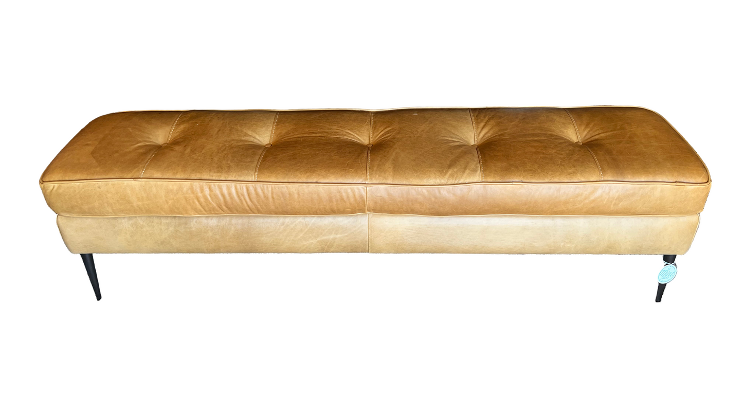 Angelo Bench, Camel Leather