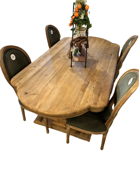 Dylan 7' Rounded Edge Dining Table (Natural)