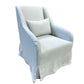 Alexis Swivel Glider Chair, Dove