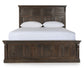 Adelaide Solid Wood Queen Bed, Cocoa