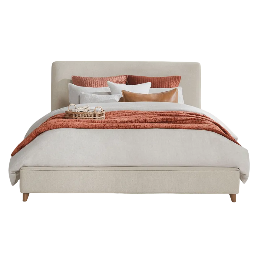 Tate Upholstered King Bed