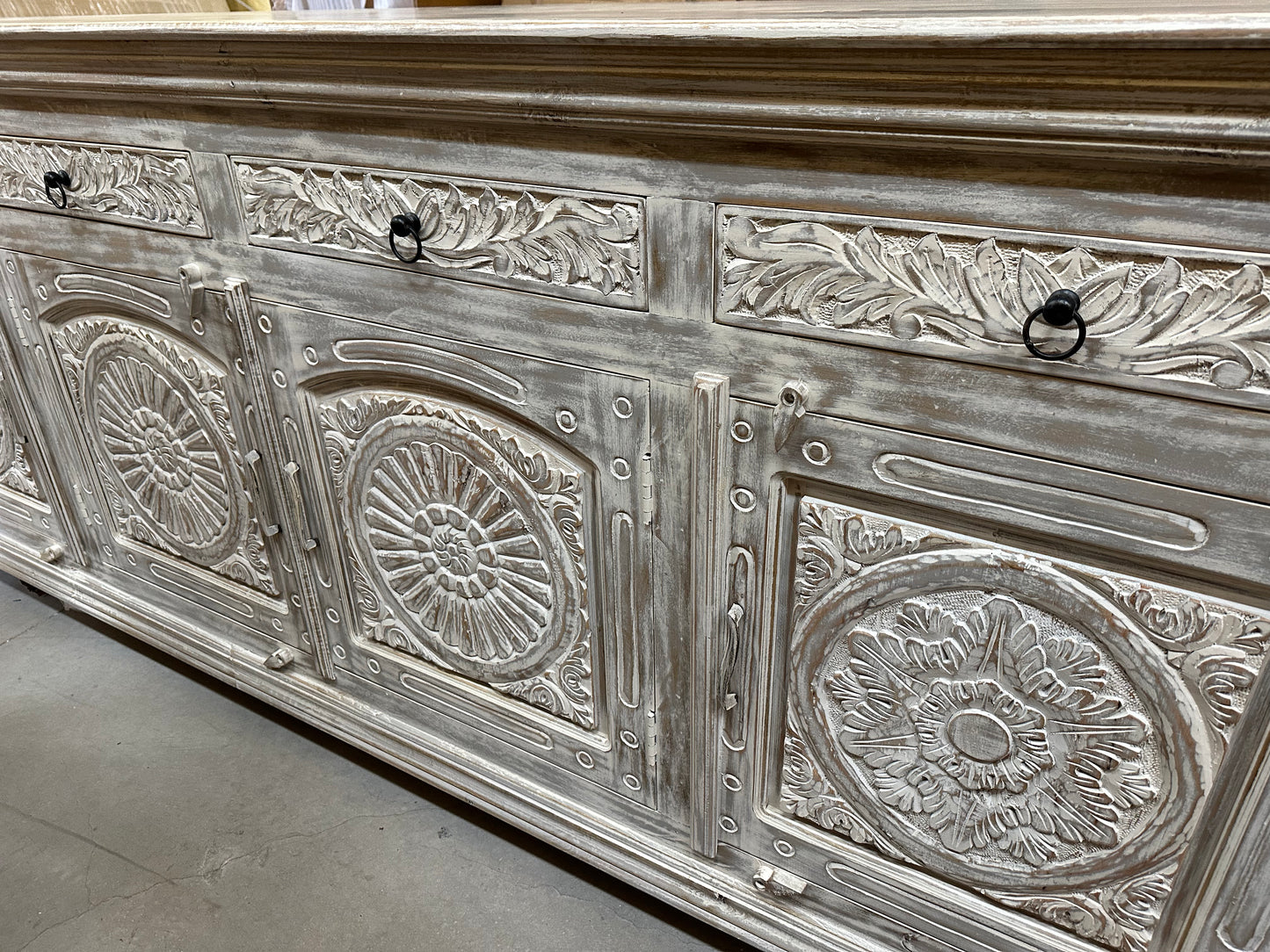 Ramsey Carved Console