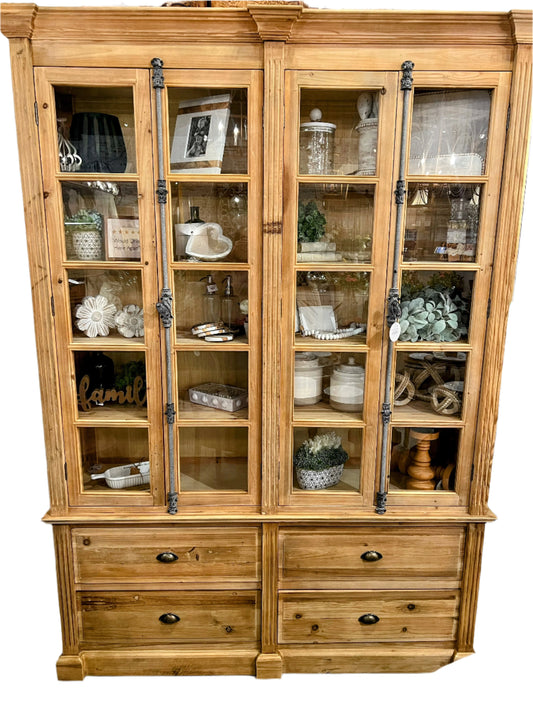 Eva Wood & Iron Bookcase