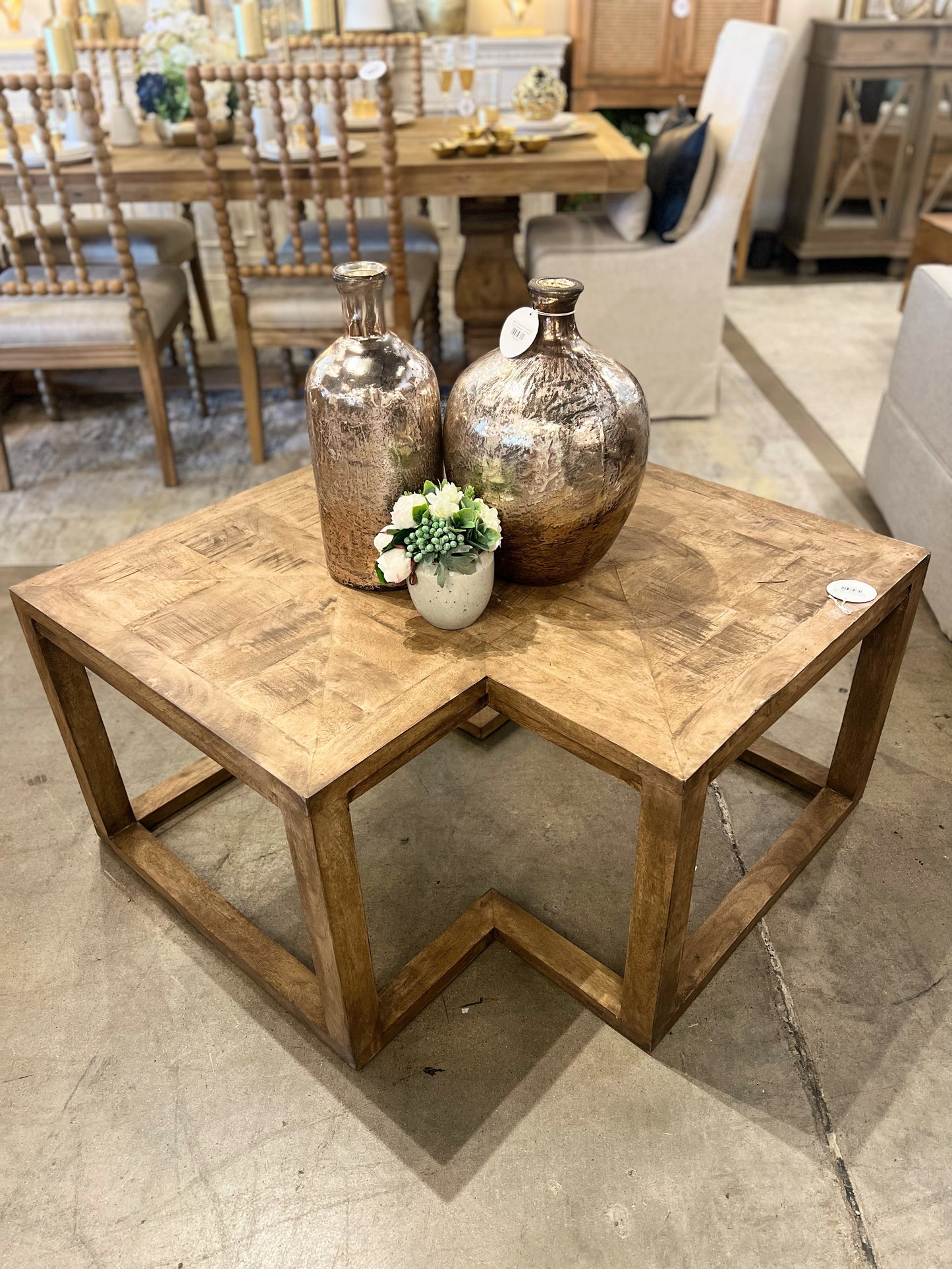 Winfield Diamond Cocktail Table