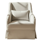 Alexis Swivel Glider Chair, Dove