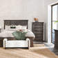 Adelaide Solid Wood Queen Bed, Cocoa