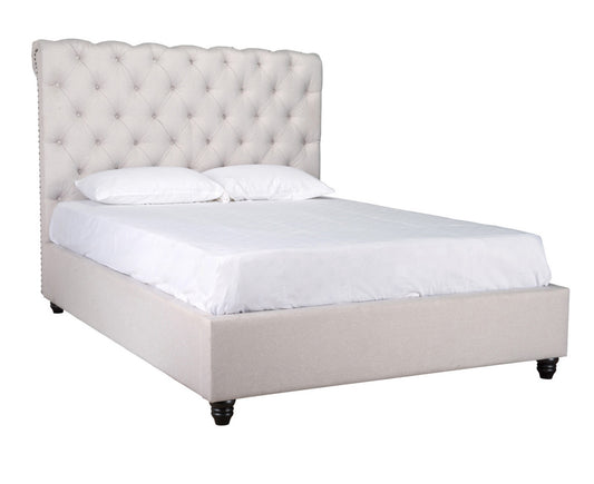 Doheney Standard King Bed, Oatmeal