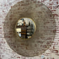 Contemporary Gold Sunburst Wall Mirror