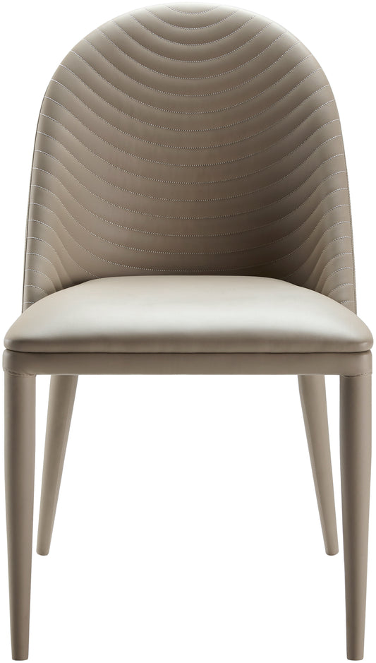 Sophie Faux Leather Dining Chair, Beige