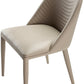 Sophie Faux Leather Dining Chair, Beige