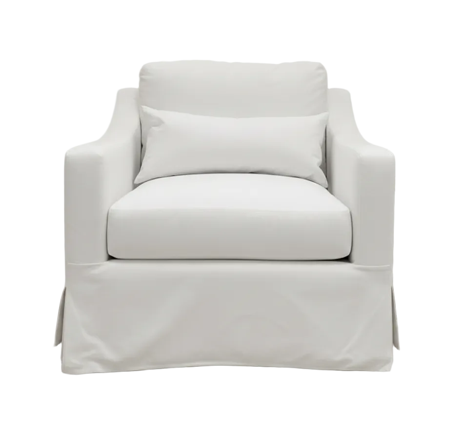Montrose Swivel Chair, Lifestyle Chalk Performance