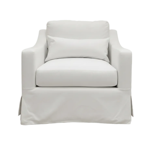 Montrose Swivel Chair, Lifestyle Chalk Performance