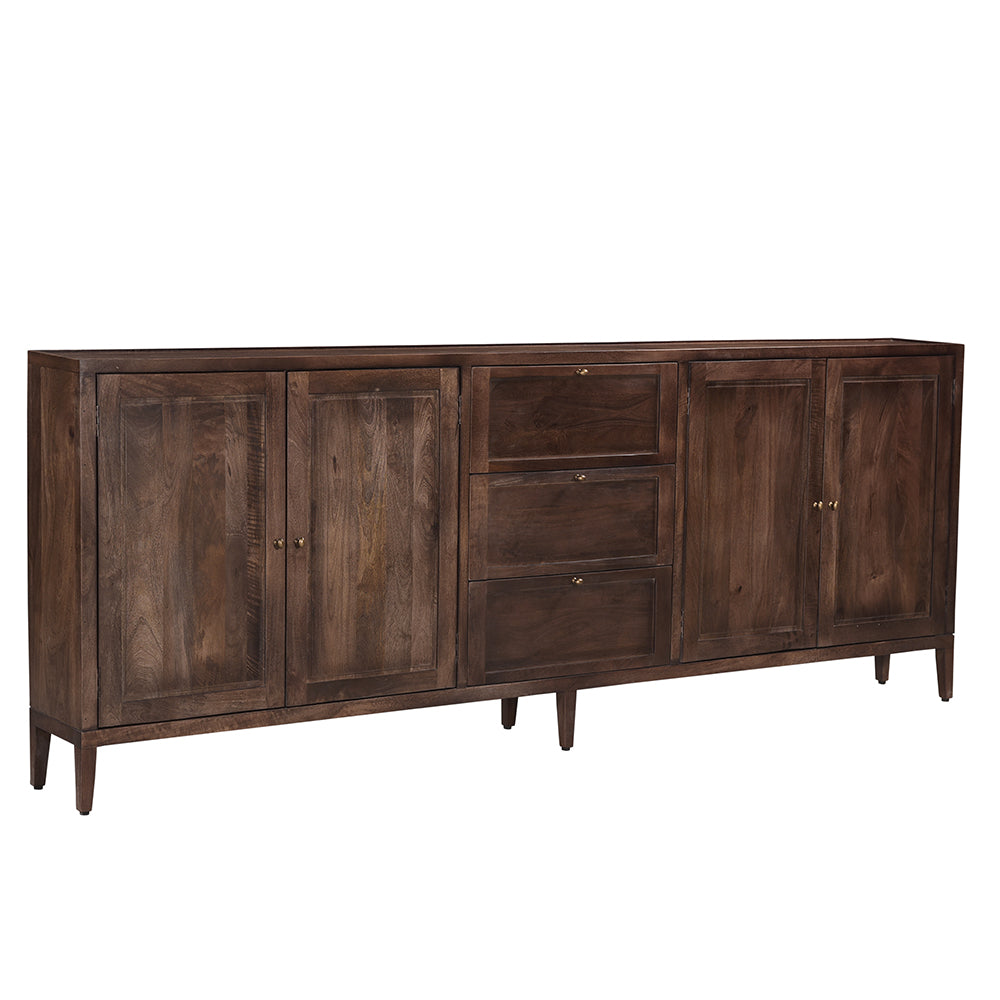 Narrow Charla Sideboard, Walnut