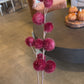 33" Billy Ball Spray, Dark Burgundy