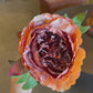 22" Orange Real Touch Peony