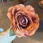 28" Rose Stem, Light Brown